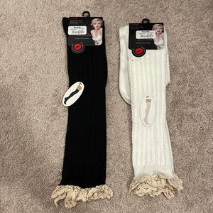 *NWT* Marilyn Monroe Over the Knee Socks - 2 pair